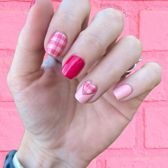 Retired Color Street- Pink and Black Bundle - Picture 2 of 13